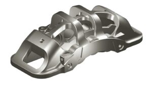 Brembo Caliper Ferrari in Mastercam