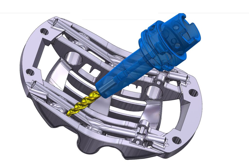Rendering of multiaxis in use.
