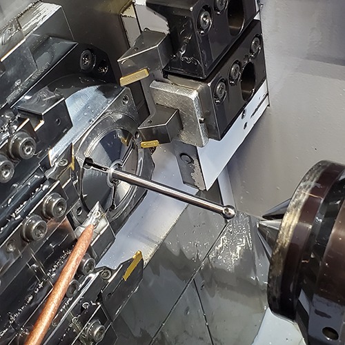 Swiss machining