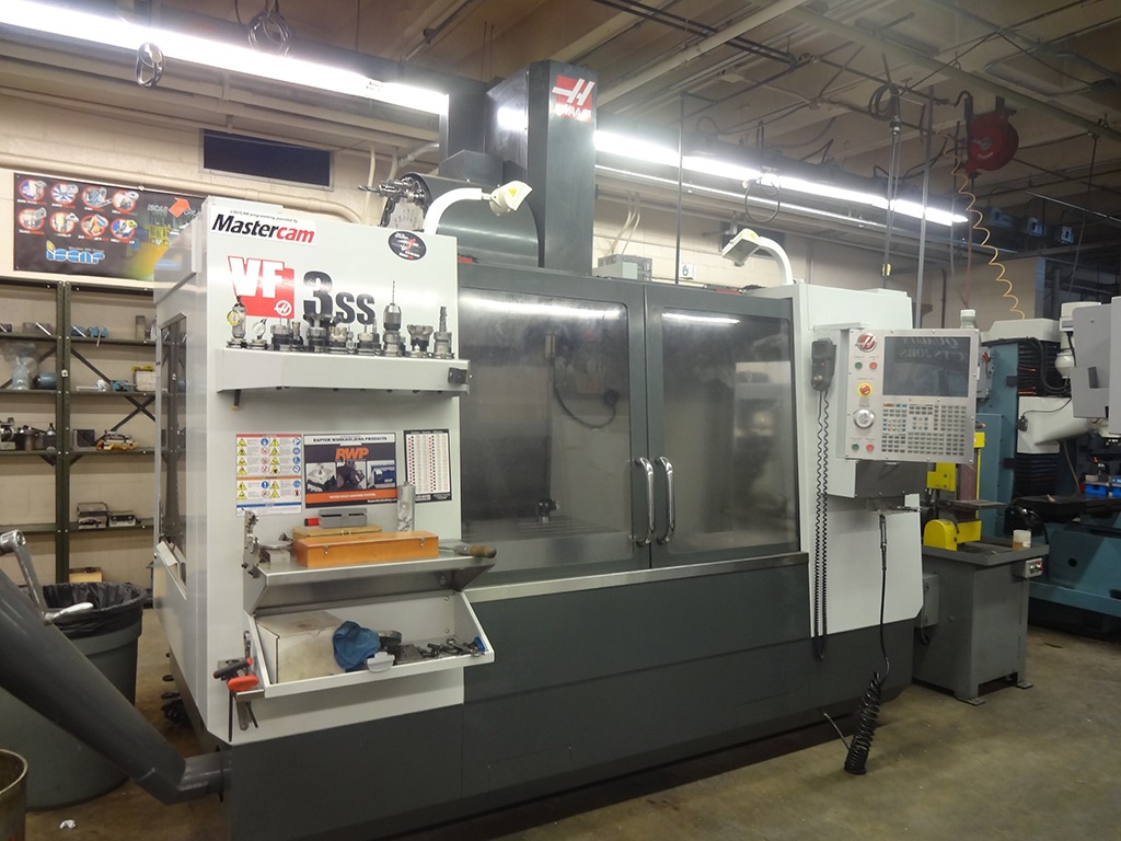 Haas CNC with mastercam
