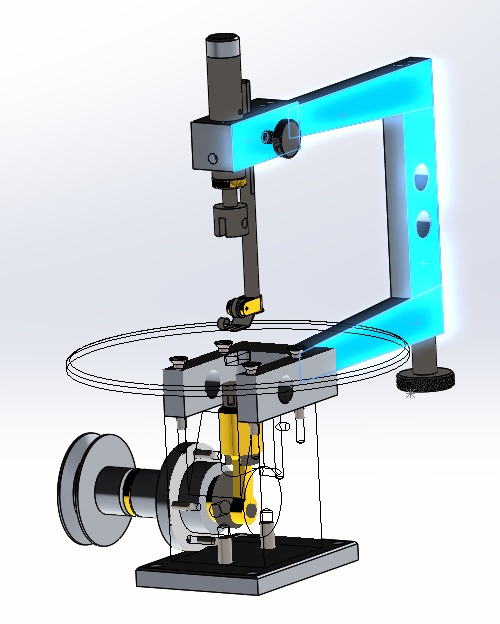 Mastercam 3D model used by Texas State Technical College students