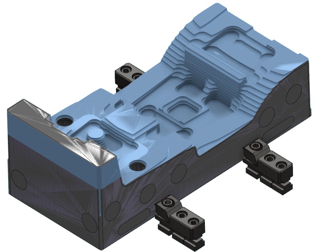 Illustration of Mastercam equal scallop