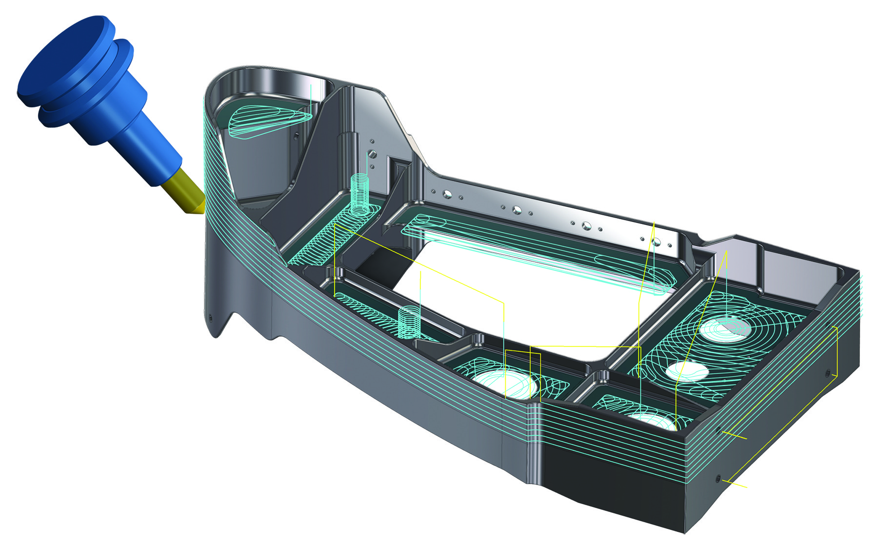 illustration of Mastercam product