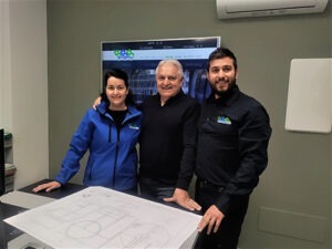 Employees from Bazzana