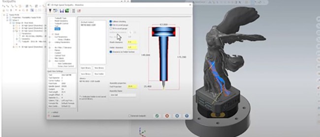 Nike holder in Mastercam