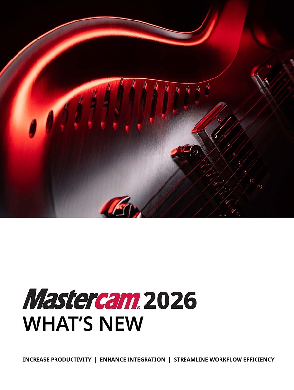 Mastercam 2026 What's New brochure cover