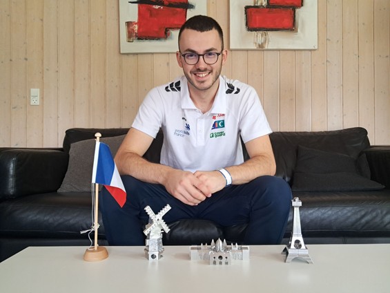 Gold medalist Loris Cubizolles using Mastercam software during CNC Milling competition at EuroSkills 2025