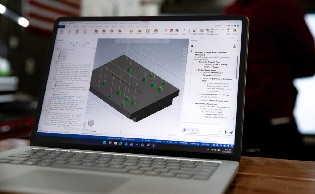 Mastercam Copilot in 2026.R2: Faster Commands, Smarter Automation, and Hands-Free Programming